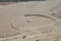 Most prominent archaeological site, Caral, Peru Royalty Free Stock Photo