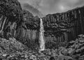 The most scalding basalt waterfall in Iceland