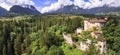 scenic medieval castles of Italy - Castel Campo in Trentino region, Trento province