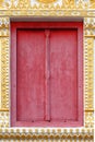 Thai Temple Window Royalty Free Stock Photo