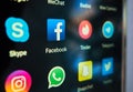 Most world spreaded social media apps
