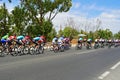 Cycle Racing Peleton La Vuelta EspaÃÂ±a Royalty Free Stock Photo