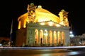 Mosta Dome at night