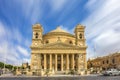 Mosta, Malta - The Church of Assumption of our Lady also know as Royalty Free Stock Photo