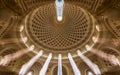 Mosta, Malta - Long exposure interior shot of Mosta Dome. Church of the Assumption of Our Lady known as Rotunda of Mosta Royalty Free Stock Photo