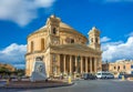 Mosta, Malta - The Mosta Dome at daylight Royalty Free Stock Photo