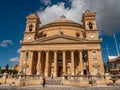 Mosta Rotunda - famous cathedral on the Island of Malta - MALTA, REPUBLIC OF MALTA - MARCH 5, 2020