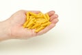 Mostaccioli Pasta Royalty Free Stock Photo