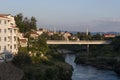 Mostar, Bosnia and Herzegovina, Europe, old city, Neretva, river, rafting, nature, green, skyline, sport, outdoor Royalty Free Stock Photo