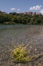 Mostar, Bosnia and Herzegovina, Europe, old city, Neretva, river, rafting, nature, green, skyline, sport, outdoor Royalty Free Stock Photo