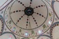 MOSTAR, BOSNIA AND HERZEGOVINA - JUNE 10, 2019: Cupola of Koski Mehmed Pasha Mosque in Mostar, Bosnia and Herzegovi Royalty Free Stock Photo