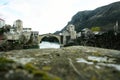 Old bridge Stari Most of Mostar, Bosnia and Herzegovina, Europe Royalty Free Stock Photo