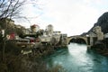 Old bridge Stari Most of Mostar, Bosnia and Herzegovina, Europe Royalty Free Stock Photo