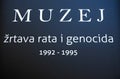Mostar, Museum of War and Genocide Victims 1992-1995, Bosnian War, war crimes, genocide, crimes against humanity