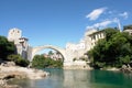 Mostar Bridge - Bosnia Herzegovina Royalty Free Stock Photo