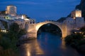 Mostar Bridge, Mostar, Bosnia & Herzegovina Royalty Free Stock Photo