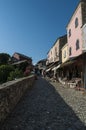 Mostar, skyline, architecture, Old Bazaar, alley, market, Kujundziluk, Bosnia and Herzegovina, Europe