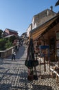 Mostar, skyline, architecture, Old Bazaar, alley, market, Kujundziluk, Bosnia and Herzegovina, Europe