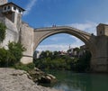 Mostar, Stari Most, Old Bridge, skyline, symbol, Ottoman Empire, Bosnia and Herzegovina, Europe, war, reconstruction