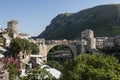 Mostar, Stari Most, Old Bridge, skyline, symbol, Ottoman Empire, Bosnia and Herzegovina, Europe, war, reconstruction