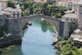 Mostar, Stari Most, Old Bridge, Bosnia and Herzegovina, Europe, old city, street, architecture, walking, skyline, bazaar