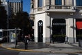 Mostaza Fast Food Restaurant on a Corner in Buenos Aires Argentina Royalty Free Stock Photo