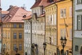 Mostecka street in Pargue, Czech Republic Royalty Free Stock Photo