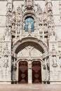 The Monastery of the Hieronymites stands at the entrance of Lisbon harbor. Royalty Free Stock Photo