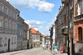 Mostowa Street in Old Town in Warsaw, Poland Royalty Free Stock Photo