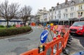 Mostyn Street roadworks