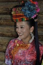 Mosuo Lady, China Royalty Free Stock Photo