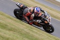 MOT: British Superbike warm up Royalty Free Stock Photo