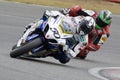 MOT: British Superbike warm up Royalty Free Stock Photo