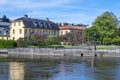 Motala river and Carl Johans Park in Norrkoping