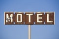 Motel sign Royalty Free Stock Photo