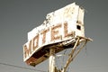 Motel sign Royalty Free Stock Photo