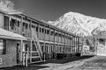 Motel 6 in the town of Bishop California - BISHOP, USA - MARCH 29, 2019