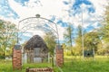 Moth Garden of remembrance, in Himeville in Kwazulu-Natal Royalty Free Stock Photo