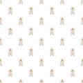 Moth pattern, cartoon style