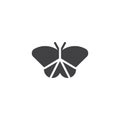 Moth vector icon