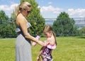 Mother Applying Sunscreen