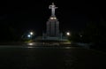 Mother Armenia Statue or Mayr hayastan. Monument located in Victory Park, Yerevan city, Armenia.