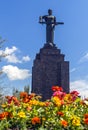 Mother Armenia Statue in Yerevan city, Armenia Royalty Free Stock Photo