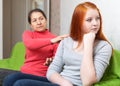 Mother asks for forgiveness from teen daughter