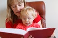 Mother baby reading