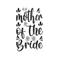 mother of the bride black letter quote
