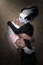 Mother, Child, Love, Halloween, Baby, Surreal