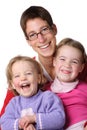 Mother with children Royalty Free Stock Photo