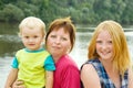 Mother with children Royalty Free Stock Photo