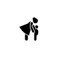 Mother, crying, ignore icon. Element of parent icon. Premium quality graphic design icon. Signs and symbols collection icon for